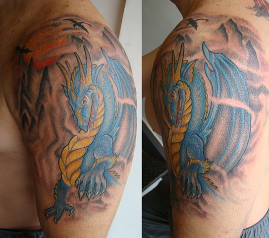 Drag�o Azul