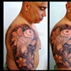 Mike - Tattoo em andamento.