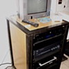 A/V rack