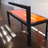 L bench