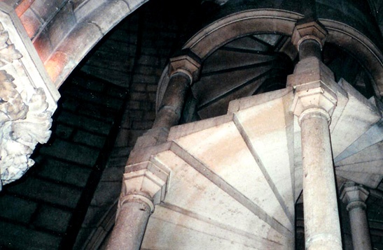 spiral stairs