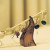 Earrings and stand