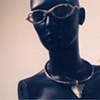 Eyeglasses and necklace
