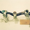 Three rings and copper stand