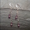 A Touch of Grace Earrings in Light Amethyst