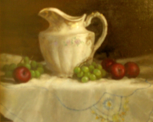 White Pitcher