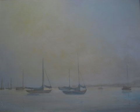 Boats in the Fog