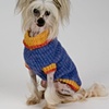 Custom Knit Dog Sweater, 14 inch length