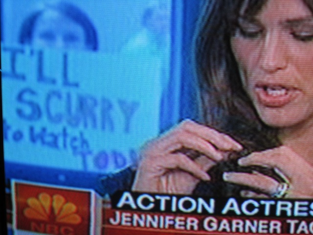 Jennifer, Me, and My Sign