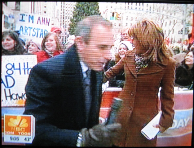 Matt, Hoda, and My Sign