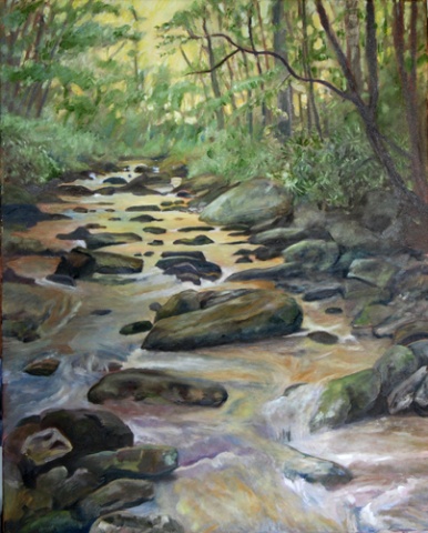Spirit Waters II (Golden Waters)