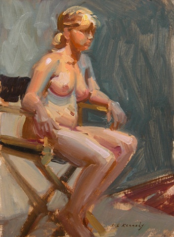 Amy In A Chair