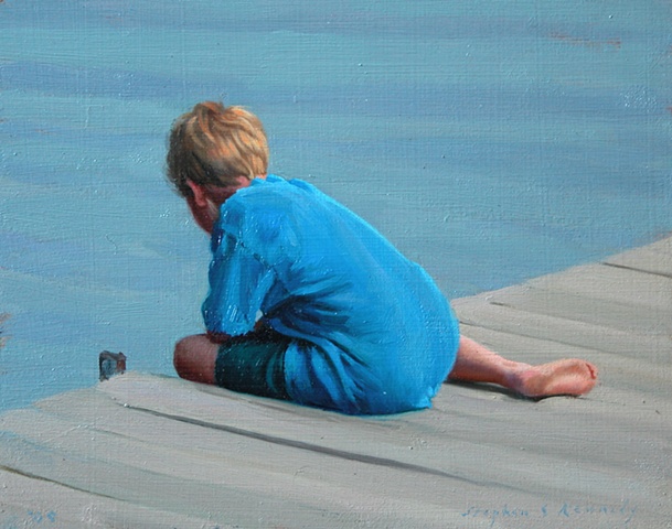 Noah On The Dock