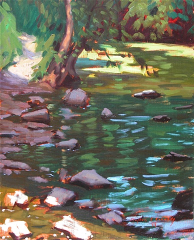 Under The Bridge( Wissahickon Creek)