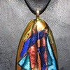 Gold Geo pendant