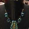 "Jessica" Necklace, Large Drop Center
