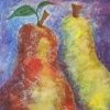 TWO BRIGHT PEARS
