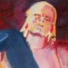Hulk Hogan Holding a Zombie