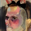Self Portrait with Horns