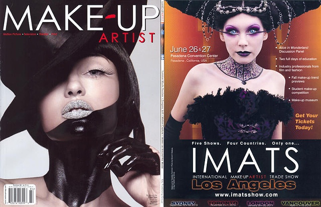 Back Cover for Make-Up Artist Magazine 