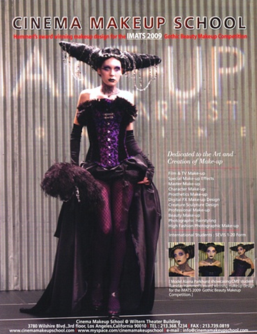 IMATS ad for CMS in Makeup Artist Magazine