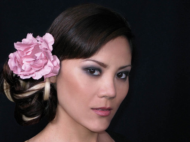Polly classic makeup shoot