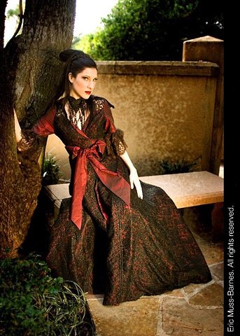 Model is Sherri Snyder, Photographer is Eric Barnes for Lilli Forest clothing