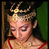 makeup detail shot for Jamais Vu "India" shoot
