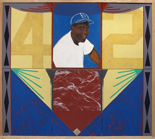 Un Pied Un Pont Un Oeil (Jackie Robinson)
