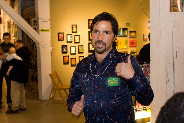 Photo Credit Timmy Samuel - co-curator Jason Messinger