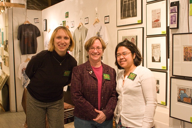 Photo Credit Timmy Samuel - Artists Basia KRol, Judy Zeddies, Johannah Silva