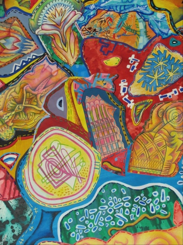 Paper Collage Series #5 - detail C