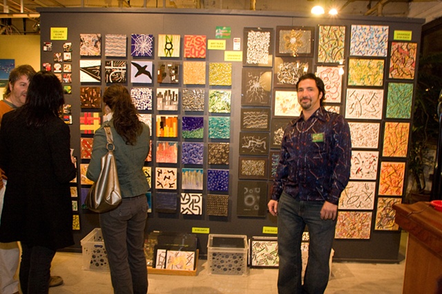 Photo Credit Timmy Samuel - Curator & artist Jason Messinger
