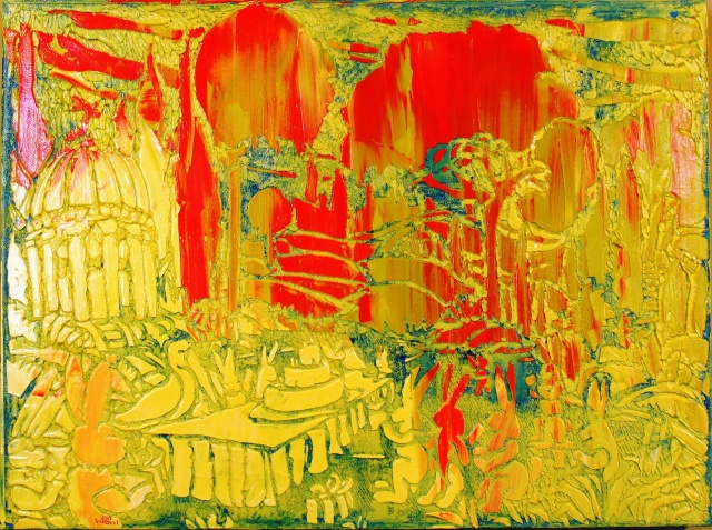 SOLD - The Rabbits Birthday