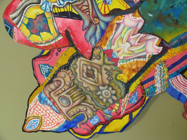 Paper Collage Series #4 - detail C