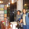 Photo Credit Joey Wozniak - Co-curator Alan Emerson Hicks and guest bartender Michael Reid