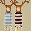 two antlerheads