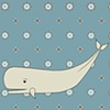 deep sea whale print