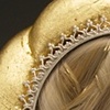 Golden Locks Brooch