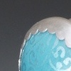 Blue Circle Enamel Ring