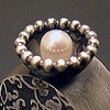 Oval Royalty Ring with Pearl