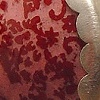 Pink Enamel Circle Wallpaper Ring