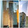 Migdal (Tower) 2007, Window reflection, Detail