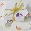 Set of 10 watercolor gift tags