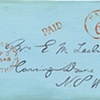 Last Postcard: Ludwig Leichhardt (front and back)