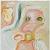 girl with orange flowers