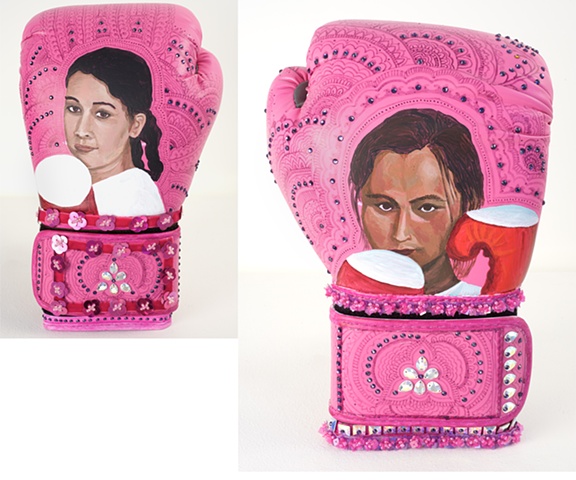 Duo / Duel (for Sunita Viswanath and Women for Afghan Women)