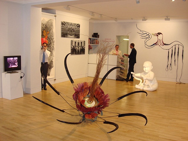 Installation view of Anomalies, Rossi and Rossi London, UK