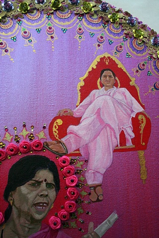 gulabi gang-star detail..