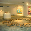 Installation view of Exploding the Lotus